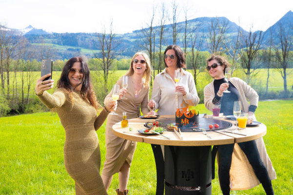 Mädelsfrühstück mit Major Grill