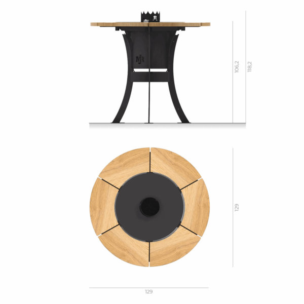 MAJOR Grill Abmessungen und technische Eckdaten